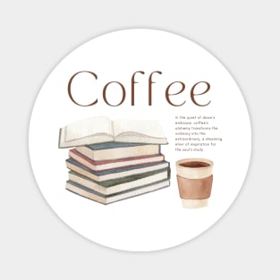 Coffee In a porcelain embrace Magnet